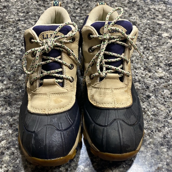 LL Bean Boots Womens Stormchaser Waterproof Lace Up Hiking boots - Picture 2 of 4